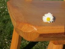 rustikal und massiv der Holztisch von Siel-Holz