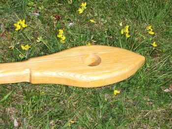 Musikinstrumentenständer rustikal aus massivem Holz ( Kiefer )