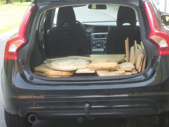 große transportable Weihnachtskrippe ( Basismodul )